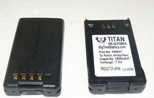 2X Tank Replacement Two Way Radio battery for BLI-KNB47L Fits Kenwood KNB47