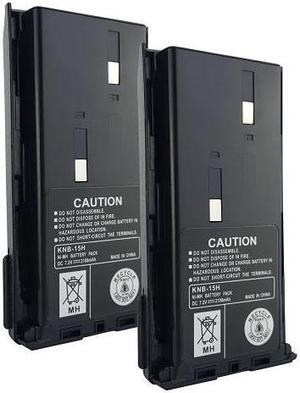 2 x KNB-14 KNB-15 KENWOOD TK-2100 TK-3100 TK-2101 TK-3101