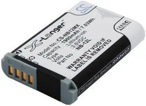 1900mAh NB-12L Battery for Canon LEGRIA Mini X, PowerShot G1X Mark Gàí, PowerShot N100, VIXIA Mini X