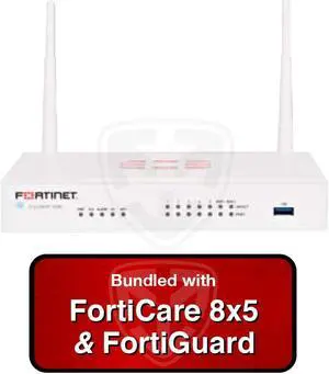 Fortinet FortiWiFi-50E / FWF-50E Next Generation (NGFW) Firewall Appliance Bundle with 1 Year 8x5 FortiCare and FortiGuard Fortinet FortiWiFi-50E / FWF-50E Next Generation (NGFW) Firewall Appliance Bundle with 1 Year 8x5 FortiCare and FortiGuard