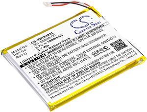 Battery for Garmin 361-00046-00 Dash Cam 20 Nuvi 3400 3450 3490LMT 3550LM 3750