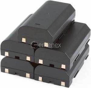 5-Pack - Batteries for Pentax Ei-D-Li1 Trimble 5700 5800 38403 52030 54344 MT1000 R7 GPS R8 GPS Battery