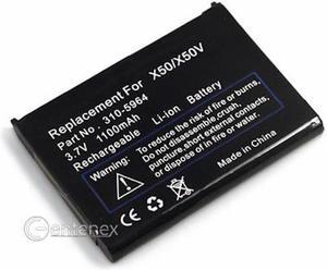2-Pack of Batteries for Dell Axim X50v X50 X51 X51v Pocket PC HC03U 310-5964 35h00056-00 T6845 T6476