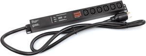 200-250V 30A PDU Power Distribution Unit L6-30P w/Meter Surge Protector Antminer