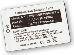 Battery & FREE Microfiber Cloth for the Creative BA20203R79902 Nomad Xtra MuVo2