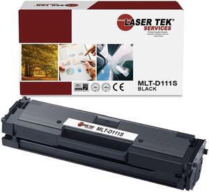 Laser Tek Services Compatible Toner Cartridge Replacement for Samsung MLTD111S MLT-D111S Works with Samsung Xpress SL-M2020W M2022 M2022W Printers (Black, 1 Pack) - 1,000 Pages
