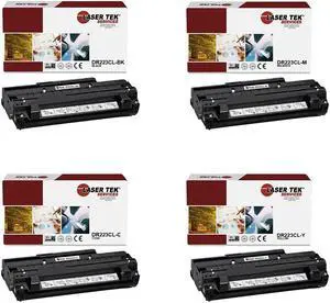 4Pk LTS DR-223 BCMY Compatible for Brother HLL3210CW L3230CDW Drum Unit
