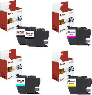 5Pk LTS LC-203 BCMY Compatible for Brother MFCJ480DW J460DW Ink Cartridge