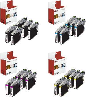 Laser Tek Services Compatible Ink Cartridge Replacement for Brother LC-103 LC103BK LC103C LC103M LC103Y Works with Brother DCPJ152W, MFCJ245 J285DW Printers (Black, Cyan, Magenta, Yellow, 20 Pack)