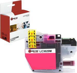 Laser Tek Services Compatible High Yield Ink Cartridge Replacement for Brother LC-3029 LC3029M Works with Brother MFCJ5330DW J6530DW Printers (Magenta, 1 Pack) - 1,500 Pages