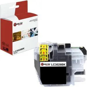 Laser Tek Services Compatible High Yield Ink Cartridge Replacement for Brother LC-3029 LC3029BK Works with Brother MFCJ5330DW J6530DW Printers (Black, 1 Pack) - 3,000 Pages