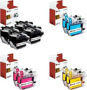 Laser Tek Services Compatible High Yield Ink Cartridge Replacement for Brother LC-3019 Works with Brother MFCJ5330DW J6530DW Printers (Black, Cyan, Magenta, Yellow, 10 Pack)
