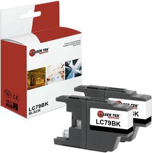 2Pk LTS LC-79 Black HY Compatible for Brother MFC5910DW J6510DW Ink Cartridge