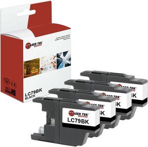 4Pk LTS LC-79 Black HY Compatible for Brother MFC5910DW J6510DW Ink Cartridge
