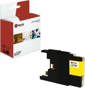 Laser Tek Services® Compatible Ink Cartridge Brother LC75Y MFC-J6710DW