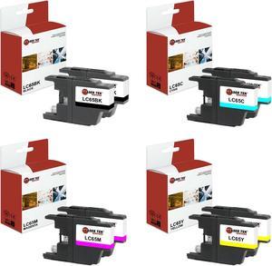 8Pk LTS LC-65 BCMY Compatible for Brother MFC5890CN 5895CW Ink Cartridge