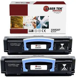 2Pk LTS 3305207 Black High Yield Compatible for DELL 3330 Toner Cartridge
