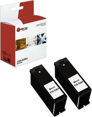 2Pk LTS 330-5264 Black HY Compatible for Dell P713w V715w Ink Cartridge