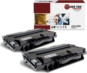 Laser Tek Services® 2 pack Dell 2335 (330-2209) Black Compatible Replacement Toner Cartridges