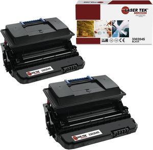 Laser Tek Services Compatible Toner Cartridge Replacement for Dell 5330 3302045 Works with Dell 5330 DN 5330DN Printers (Black, 2 Pack) - 20,000 Pages