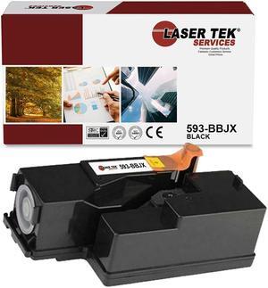 Laser Tek Services Compatible Toner Cartridge Replacement for Dell E525 593-BBJX (E525K) Works with Dell Multi-Function E525w Printers (Black, 1 Pack) - 2,000 Pages