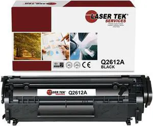 Laser Tek Services® HP Q2612A (12A) Compatible Replacement Toner Cartridge