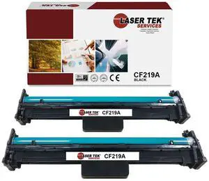Laser Tek Services Compatible Drum Unit Replacement for HP 19A Works with HP Laserjet Pro MFP M130nw M130fw M130fn Printers (Black, 2 Pack) - 12,000 Pages