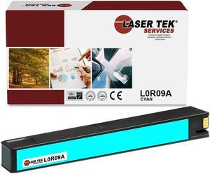 Laser Tek Services Compatible Ink Cartridge Replacement for HP 981X L0R09A Works with HP PageWide Enterprise Color 556dn, Flow MFP 586z 586dn Printers (Cyan, 1 Pack) - 10,000 Pages