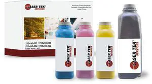 4Pk LTS 3100 CMYK Toner Refill Kit Compatible for Konica Minolta Magicolor 3100