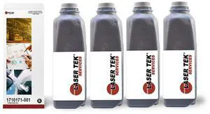 4Pk LTS 1710171-001 Black Toner Refill Kit Compatible for Konica Minolta 2200