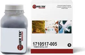 Laser Tek Services ® Black Toner Refill Kit with reset chip for the Konica Minolta PagePro 1400 1400w 9J04203