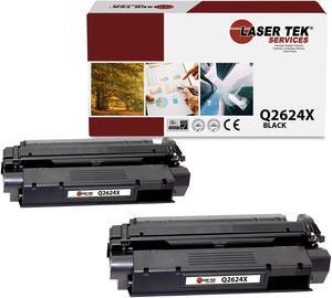 2Pk LTS 24A Q2624A Black Compatible for HP LaserJet 1150 Toner Cartridge