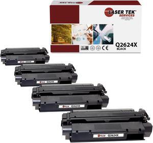4Pk LTS 24A Q2624A Black Compatible for HP LaserJet 1150 Toner Cartridge