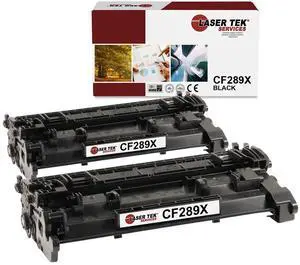 2Pk LTS 89A CF289A Black Compatible for HP LaserJet M507, MFP M528 Toner