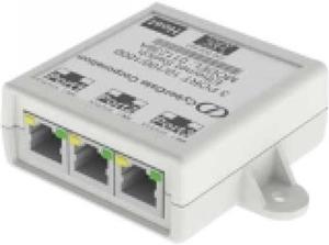 CYBERDATA 011236 3-Port Gigabit Ethernet Switch