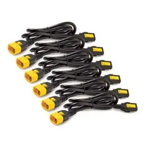 APC AP8706S-NA Power Cord Kit (6 ea), Locking, C13 to C14, 1.8m, North America APC AP8706S-NA Power Cord Kit (6 ea), Locking, C13 to C14, 1.8m, North America