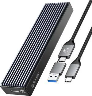 ORICO M.2 NVMe SSD Enclosure, USB 3.1 Gen 2 (10 Gbps) PCIe External Adapter NVMe Case for 2230/2242/2260/2280 M.2 SSD up to 8TB, UASP Supported - M2PV ORICO M.2 NVMe SSD Enclosure, USB 3.1 Gen 2 (10 Gbps) PCIe External Adapter NVMe Case for 2230/2242/2260/2280 M.2 SSD up to 8TB, UASP Supported - M2PV
