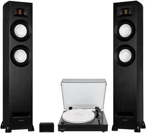 Fluance RT87 Reference High Fidelity Dual-Plinth Turntable, Ri91 Reference Stereo Powered Tower Speakers, PA10 Phono Preamp (Piano Black) Fluance RT87 Reference High Fidelity Dual-Plinth Turntable, Ri91 Reference Stereo Powered Tower Speakers, PA10 Phono Preamp (Piano Black)