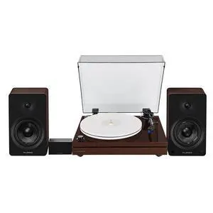 Fluance RT87 Reference High Fidelity Dual-Plinth Turntable, Ai41 Powered Bookshelf Speakers, PA10 Phono Preamp (Natural Walnut) Fluance RT87 Reference High Fidelity Dual-Plinth Turntable, Ai41 Powered Bookshelf Speakers, PA10 Phono Preamp (Natural Walnut)