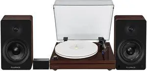 Fluance RT87 Reference High Fidelity Dual-Plinth Turntable, Ai61 Powered Speakers, PA10 Phono Preamp (Natural Walnut) Fluance RT87 Reference High Fidelity Dual-Plinth Turntable, Ai61 Powered Speakers, PA10 Phono Preamp (Natural Walnut)