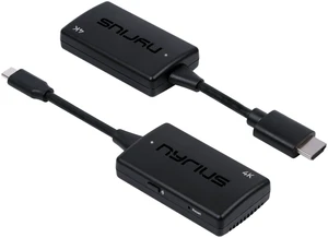 Nyrius Phoenix Prime 4K30 Wireless USB-C to HDMI Video Transmitter & Receiver, Plug & Play Extender, Stream Ultra HD up to 150ft from PC, Laptop, Mobile Phone, Tablet to a TV or Projector (TDD31) Nyrius Phoenix Prime 4K30 Wireless USB-C to HDMI Video Transmitter & Receiver, Plug & Play Extender, Stream Ultra HD up to 150ft from PC, Laptop, Mobile Phone, Tablet to a TV or Projector (TDD31)