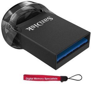 SanDisk 128GB USB 3.1 128G SDCZ430 CZ430 Ultra Fit 130MB/s SDCZ430-128G Flash Pen Drive with Lanyard