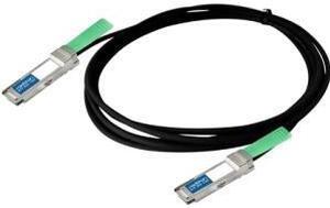 AddOn HP JG327A Compatible TAA Compliant 40GBase-CU QSFP+ to QSFP+ Direct Attach Cable (Passive 3m)