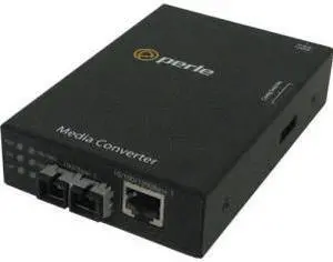 Perle S-1110-M1SC05U - 10/100/1000 Gigabit Ethernet Media and Rate Converter