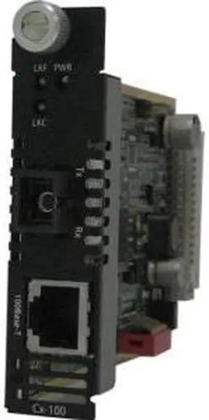 Perle CM-100-M1SC2D - Fast Ethernet Media Converter Managed Module