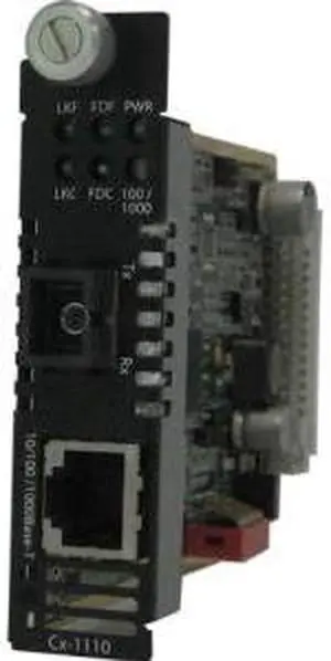 Perle 10/100/1000 Media Converter Module Managed