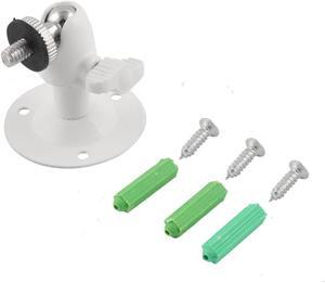 Wall Ceiling Metal CCTV Security Camera Cam Mount Stand Holder Bracket White