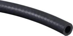 3/8"(10mm) ID Fuel Line Hose, 11/16"(17mm) OD 3.3ft Oil Tubing Black for Small Engines
