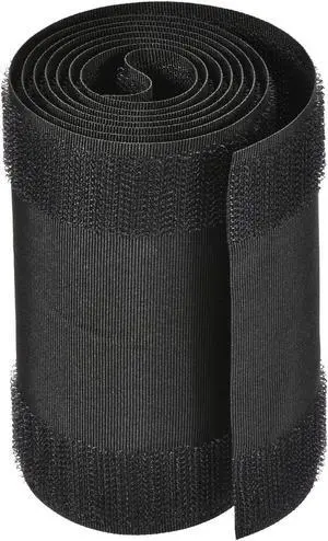 Cable Grip Strip Floor Cable Cover Protect Cords Cable Protector Cable Management 1 Meter Length 10mm Width Black