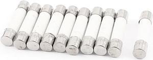 10 PCS 5 x 25mm Fusible Core Cylinder Cap Ceramic Tube Fuse Links 250V 2.5A